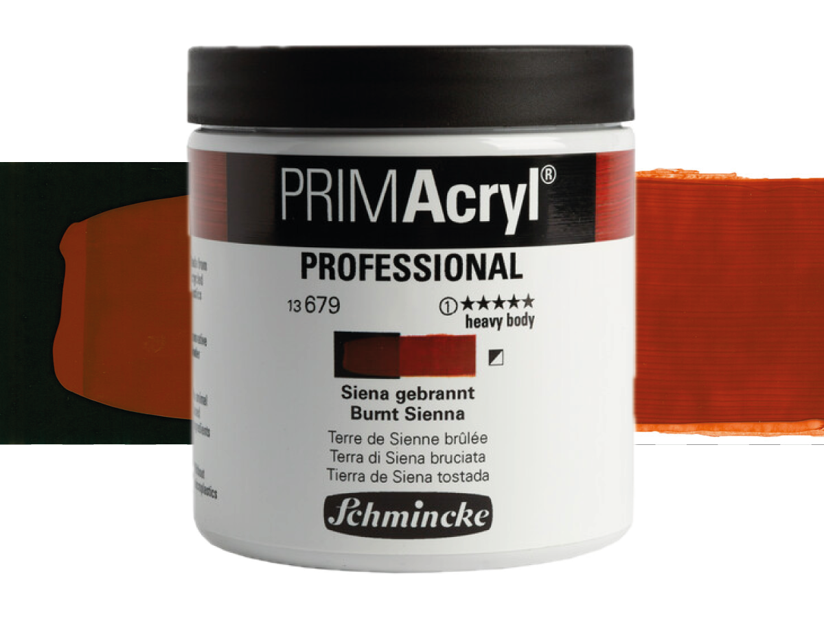 SCHMINCKE PRIMACRYL 237ML S1 679 BURNT SIENNA 1