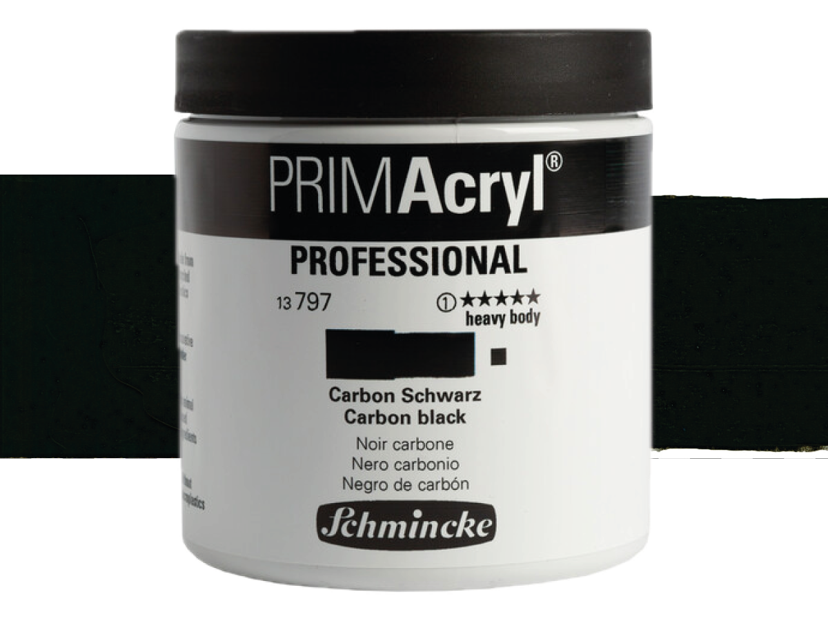 SCHMINCKE PRIMACRYL 237ML S1 797 CARBON BLACK 1