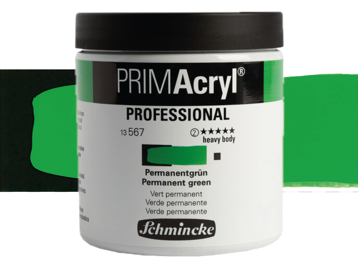 SCHMINCKE PRIMACRYL 237ML S2 567 PERMANENT GREEN 1