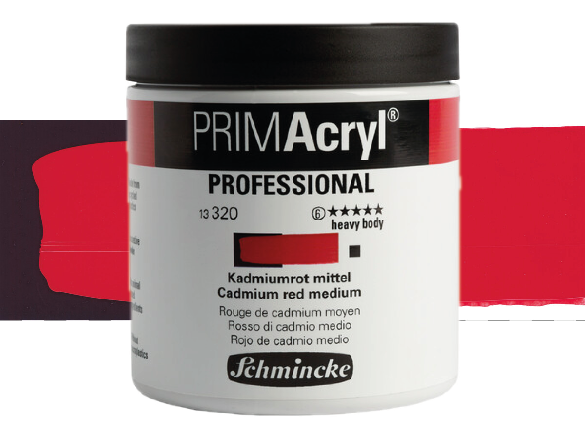 SCHMINCKE PRIMACRYL 237ML S6 320 CADMIUM RED MEDIUM 1