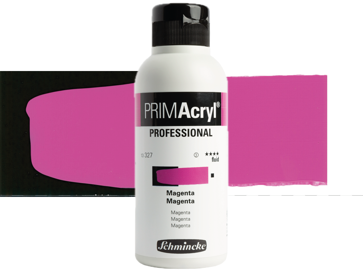 SCHMINCKE PRIMACRYL FLUID 250ML S3 327 MAGENTA 1