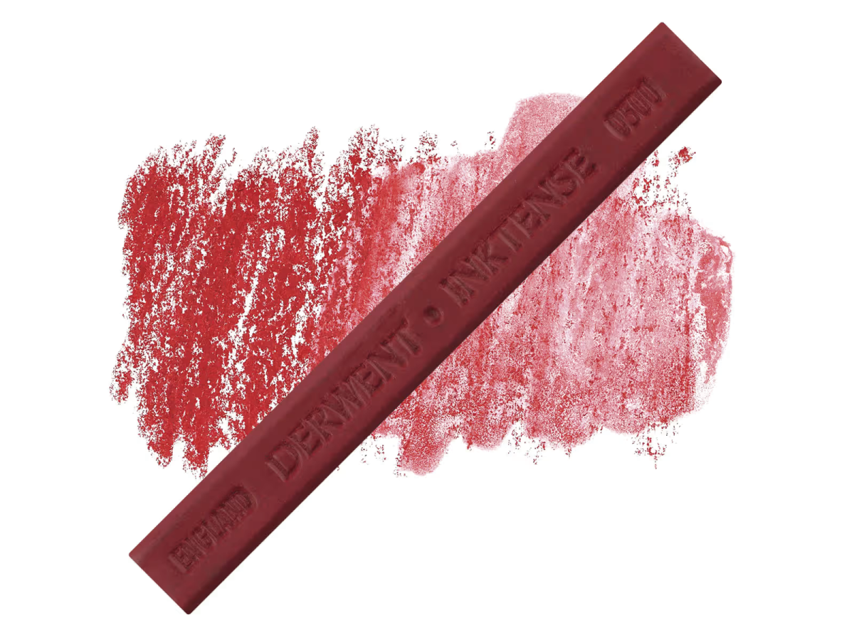 DERWENT INKTENSE BLOCK 0500 CHILI RED 1