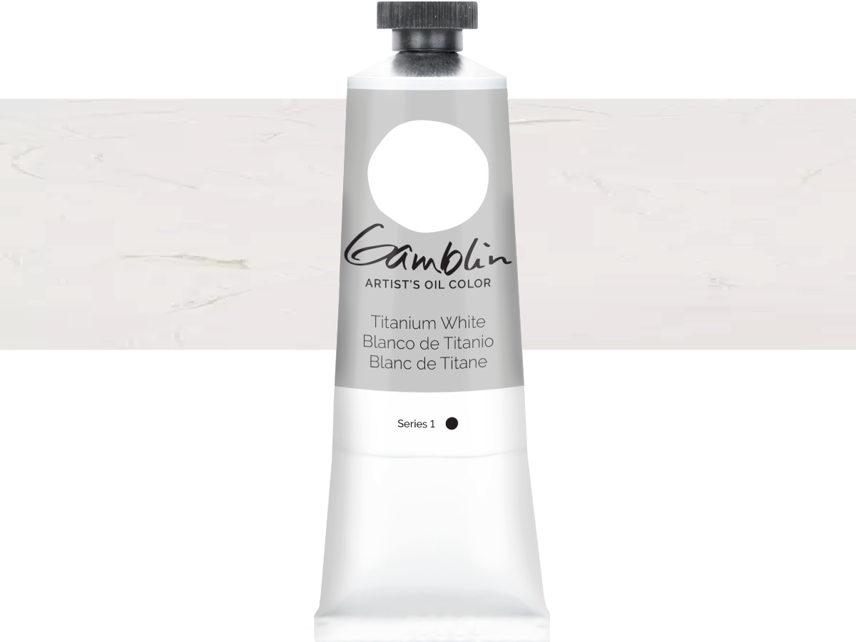GAMBLIN 150ML S1 2810 TITANIUM WHITE AG 1