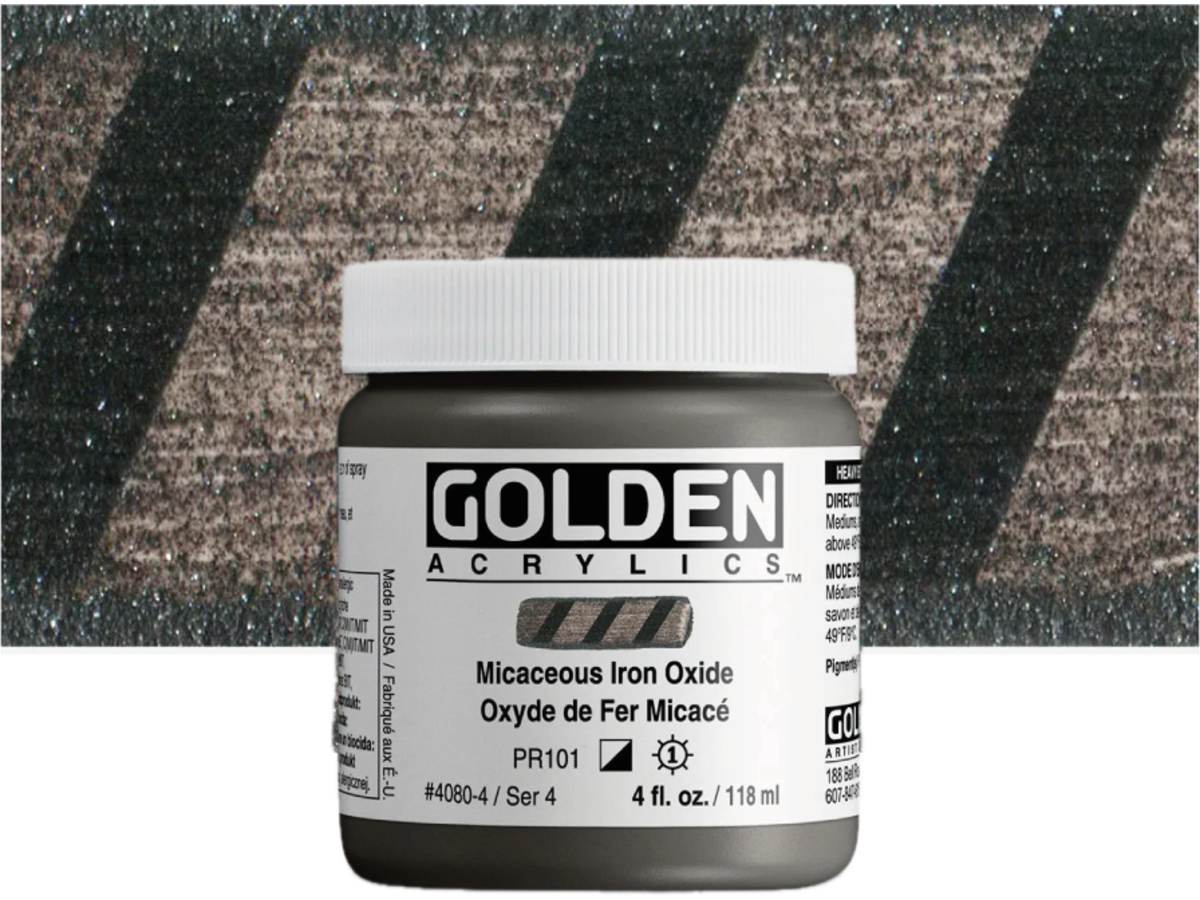 GOLDEN HEAVY BODY ACRYLVERF 118ML S4 4080 MICACEOUS IRON OXIDE 1