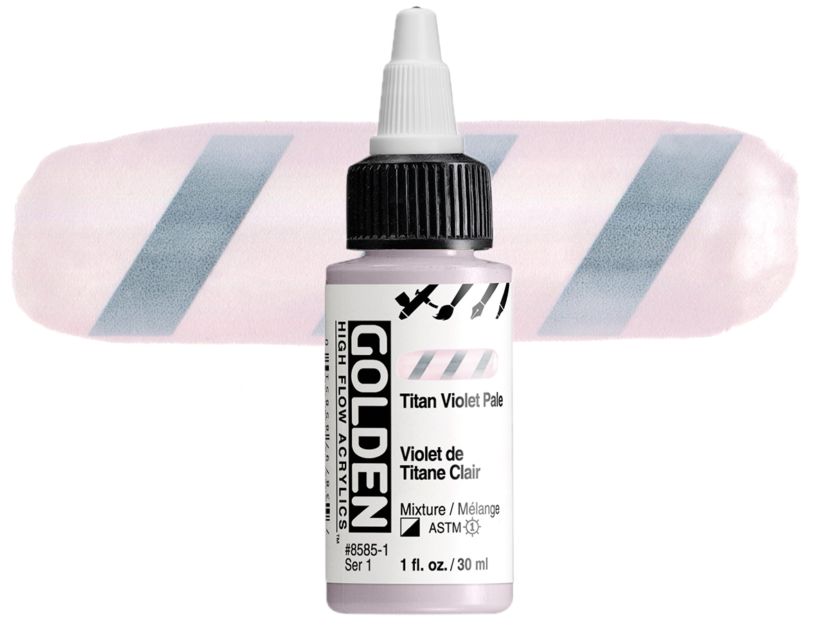 GOLDEN HIGH FLOW ACRYL 30ML S1 TITAN VIOLET PALE 1