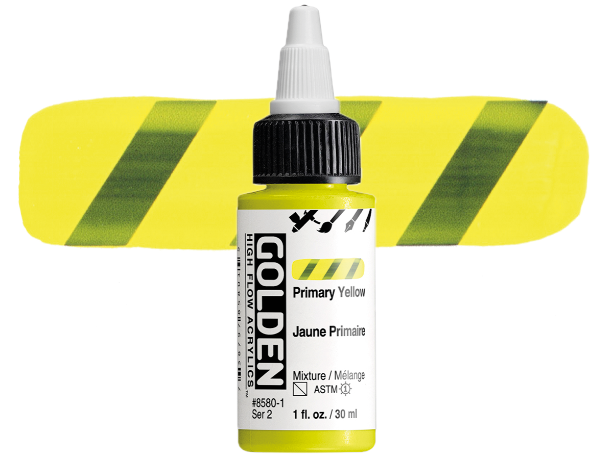 GOLDEN HIGH FLOW ACRYL 30ML S2 PRIMARY YELLOW 1