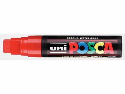 UNI POSCA PC17KR ROT EXTRA BREIT 1