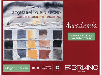 FABRIANO ACCADEMIA  240G/M² 27X35CM 1