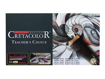 CRETACOLOR TEACHERS CHOISE SET METALLBOX, 26-TEILIG 1