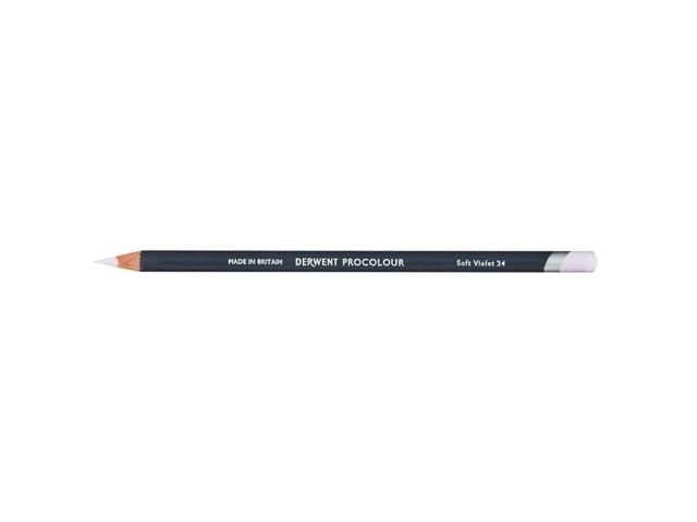 DERWENT PROCOLOUR BUNTSTIFT 24 SOFT VIOLET 1