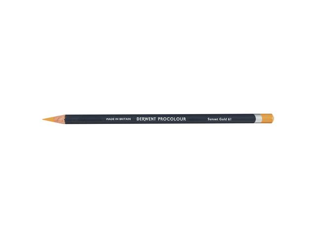 DERWENT PROCOLOUR BUNTSTIFT 61 SUNSET GOLD 1