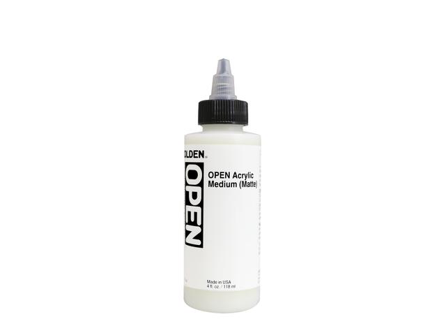 GOLDEN OPEN ACRYLIC MEDIUM 118ML MATTE (3726) 1