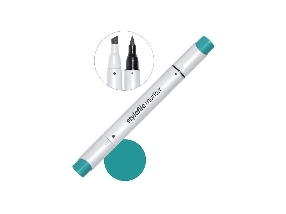 STYLEFILE BRUSH MARKER 604 FOREST GREEN OP=OP 1