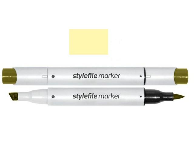STYLEFILE BRUSH MARKER 152 BARIUM YELLOW OP=OP 1