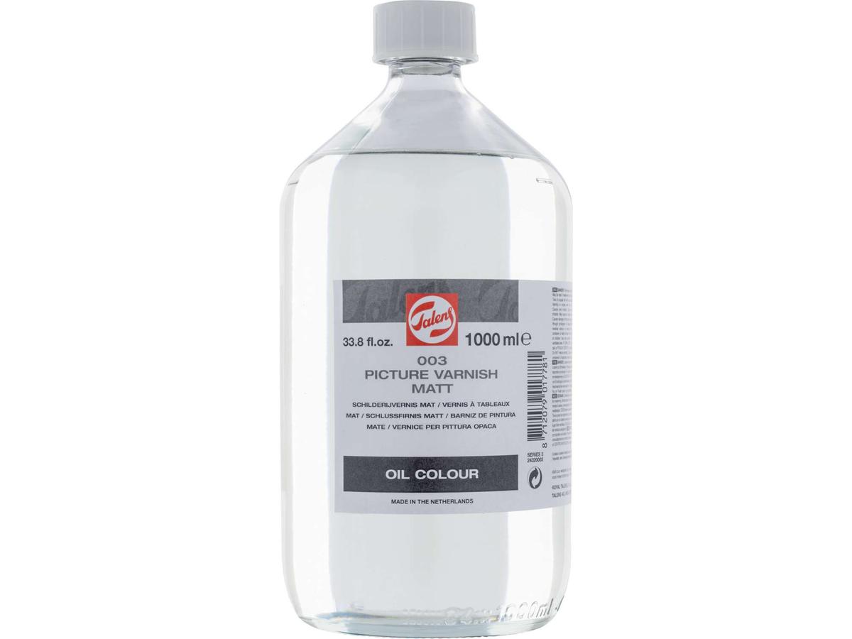TALENS SCHILD. VERNIS MAT 1000ML VOOR OLIEVERF 1