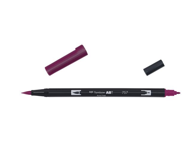 TOMBOW ABT DUAL BRUSH PEN 757 WEINROT 1