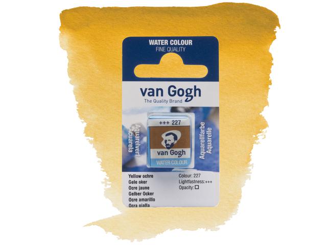VAN GOGH AQUARELL 1/2 NÄPFCHEN 227 GELBER OCKER 1