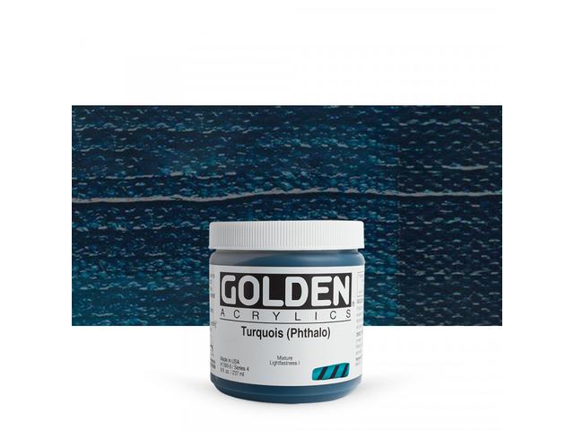GOLDEN HEAVY BODY 237ML 1390 S4 TURQUOIS (PHTHALO) 1