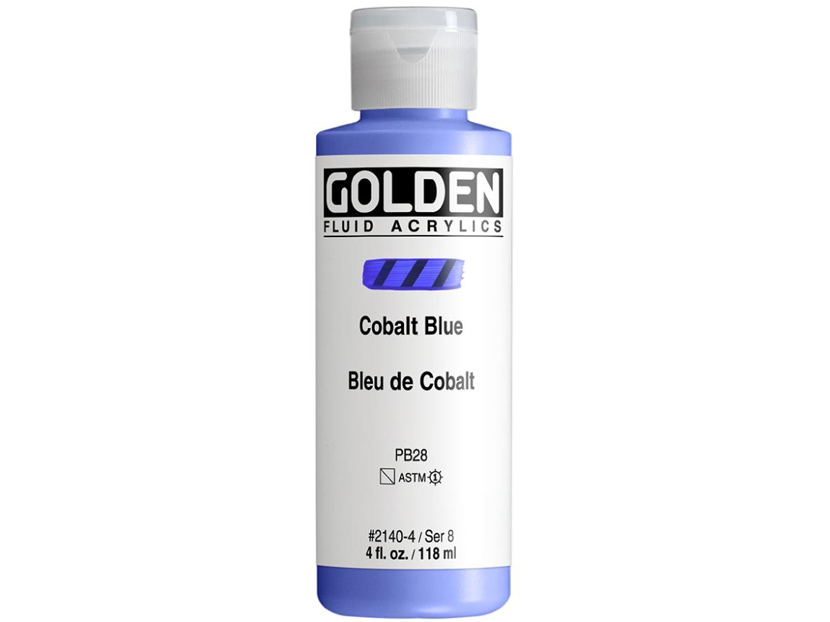 GOLDEN FLUID ACRYL 119ML S8 140 KOBALTBLAU 1