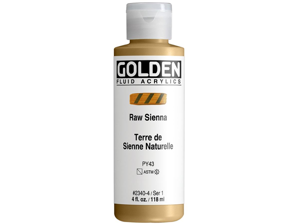 GOLDEN FLUID ACRYL 119ML S1 340 SIENNA NATUR 1