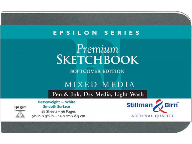 STILLMAN & BIRN EPSILON SOFTCOVER 14,0X08,9CM LANDSCAPE 150 GRAMM 1