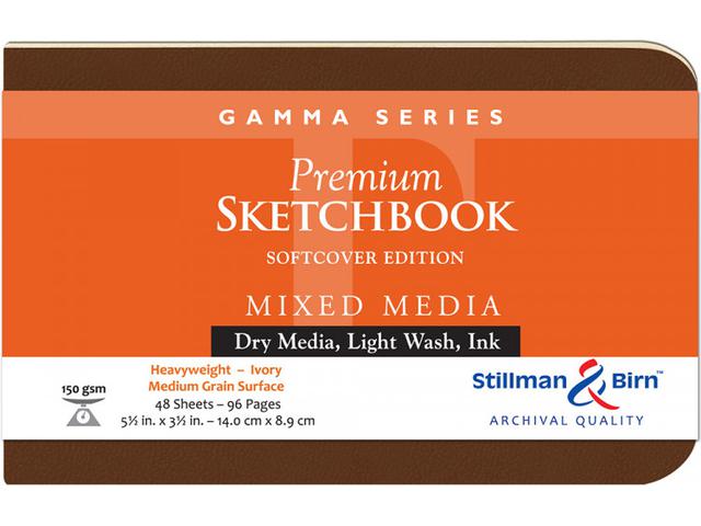 STILLMAN & BIRN GAMMA SOFTCOVER 14,0X08,9CM LANDSCAPE 150 GRAMM 1