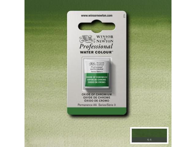 WINSOR & NEWTON AQUARELLFARBE 1/2 NÄPF 459 CHROMOXID 1