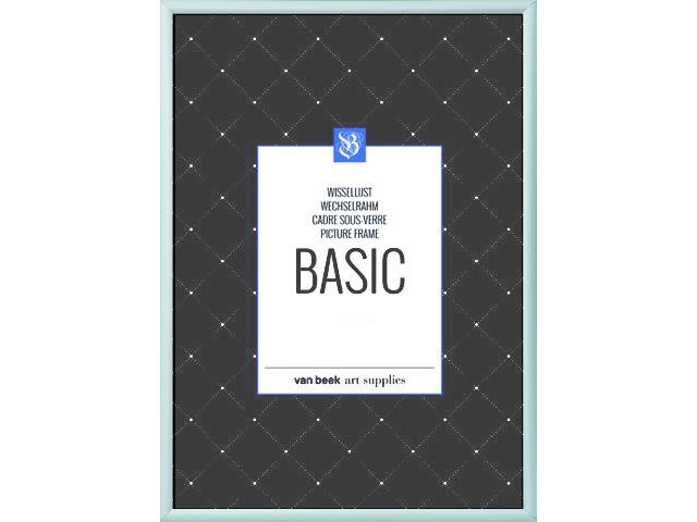 VAN BEEK BASIC ALUMINIUM WECHSELRAHMEN 21X29,7CM SILBER MATT 1