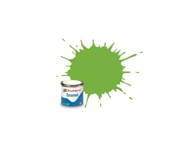 HUMBROL EMAILLE 14ML 038 LIME GRÜN GLANZ 1