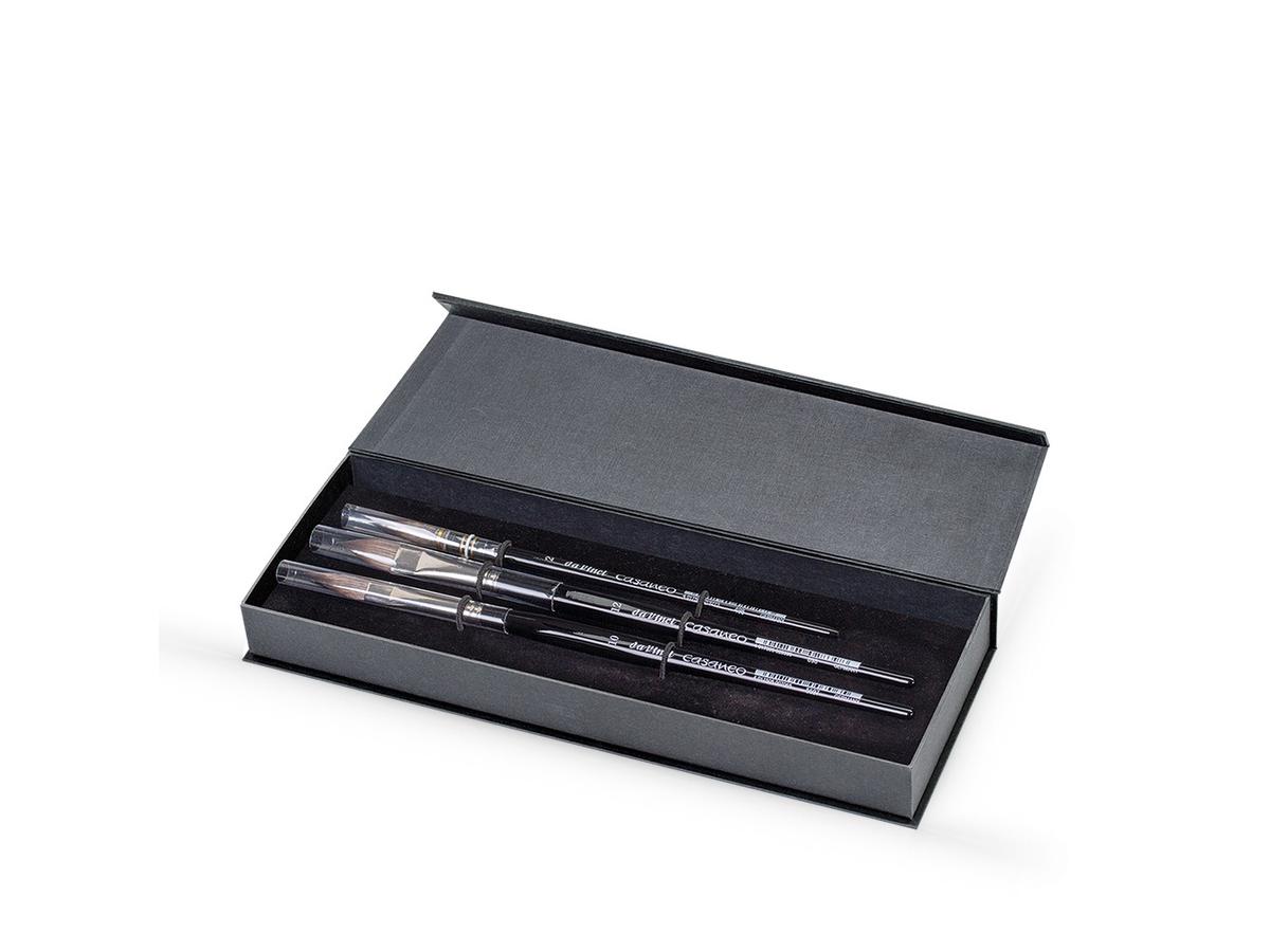 DA VINCI CASANEO AQUARELLPINSEL BOX SET 3 ST. 1
