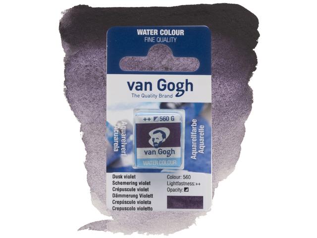 VAN GOGH AQUARELL 1/2 NÄPFCHEN 560 DÄMMERUNG VIOLETT 1