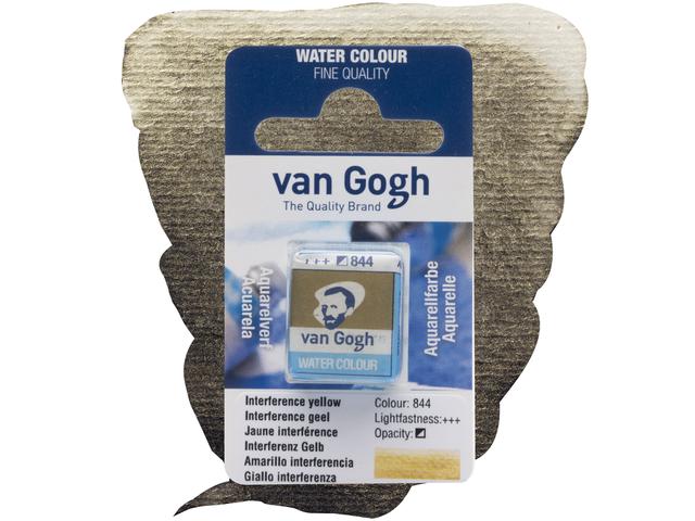 VAN GOGH AQUAREL 1/2NAPJE 844 INTERFERENCE GEEL 1
