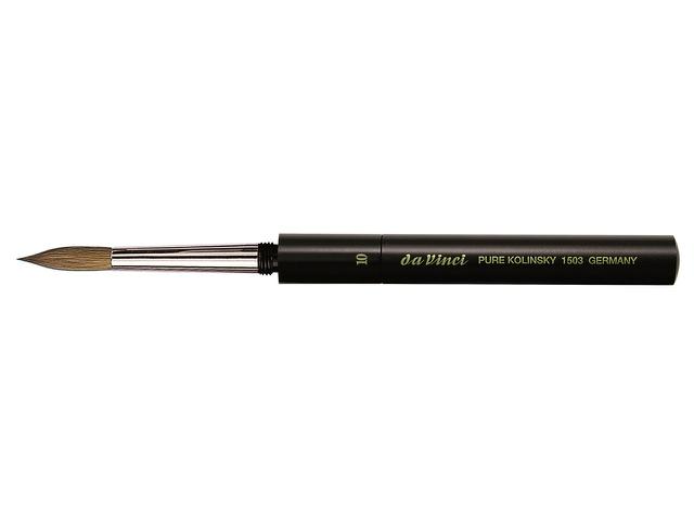 DA VINCI KOLINSKY REISEPINSEL 1503 RUND NR.10 1