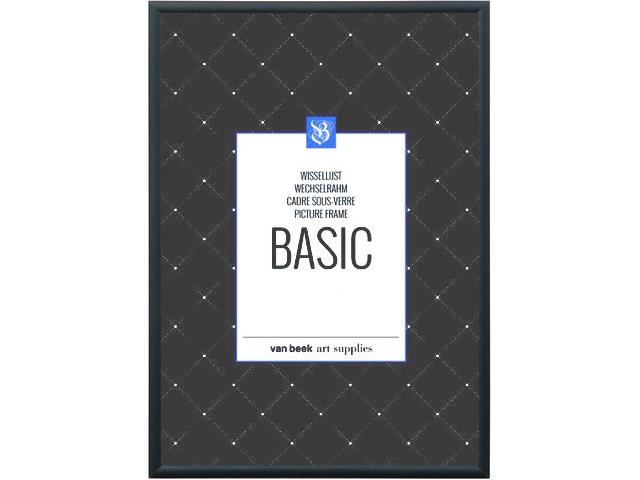 VAN BEEK BASIC ALUMINIUM WECHSELRAHMEN 50X70CM SCHWARZ 1