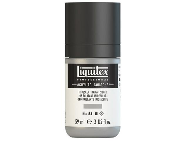 LIQUITEX GOUACHE 59ML S1 236 IRISIER.HELLES SILBER 1