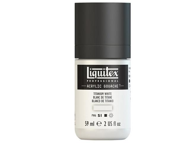 LIQUITEX ACRYLIC GOUACHE 59ML S1 432 TITANWEIß 1