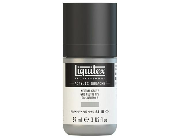 LIQUITEX ACRYLIC GOUACHE 59ML S1 600 NEUTRALGRAU 7 1