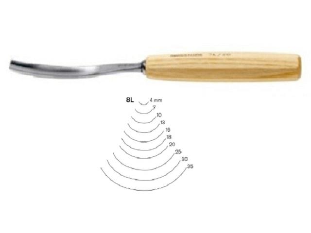PFEIL HOLZBEITEL 8L 4MM GEKRÖPFT 1