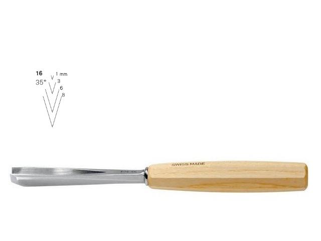 PFEIL HOLZBEITEL GAISSFÜSSE GERADE 16 6MM 1