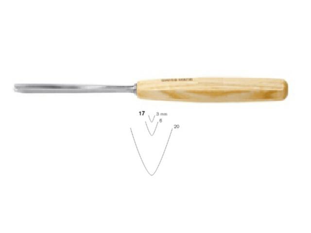PFEIL STÄHLI MEISSEL 17 20MM 1