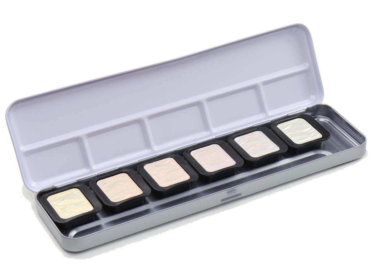 FINE-TEC  PERLGLANZFARBEN SET IRISIEREND PIXIE DUST 6X 1