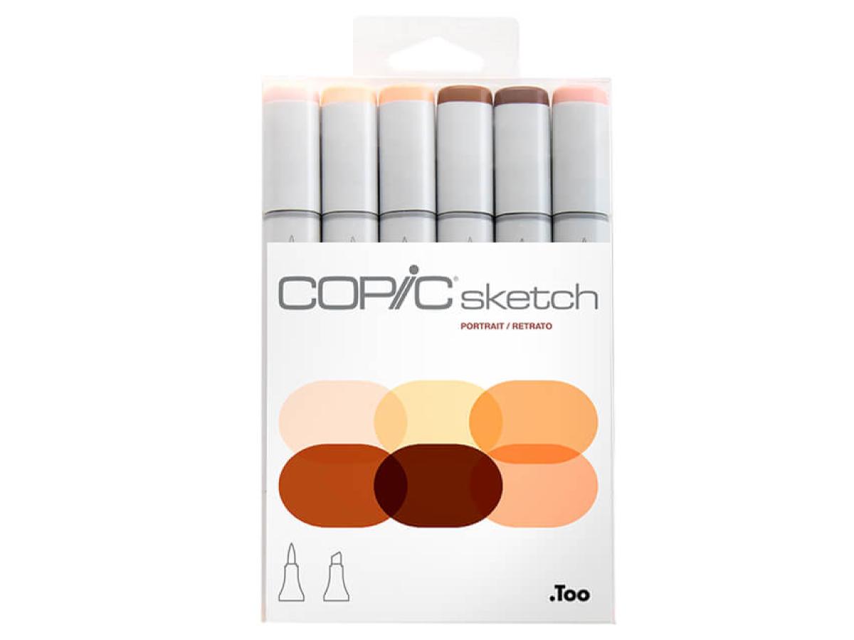 COPIC SKETCH MARKERSET 6-STÜCK SKIN TONES 1