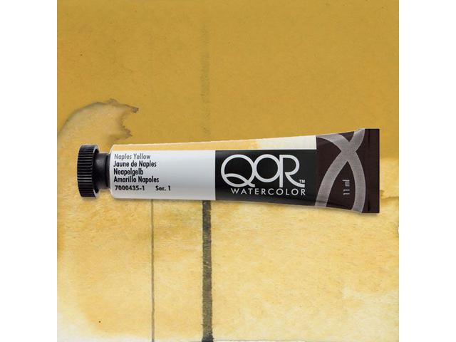 GOLDEN QOR WATERCOLOR 11ML SERIE 1 NAPLES YELLOW 355 1