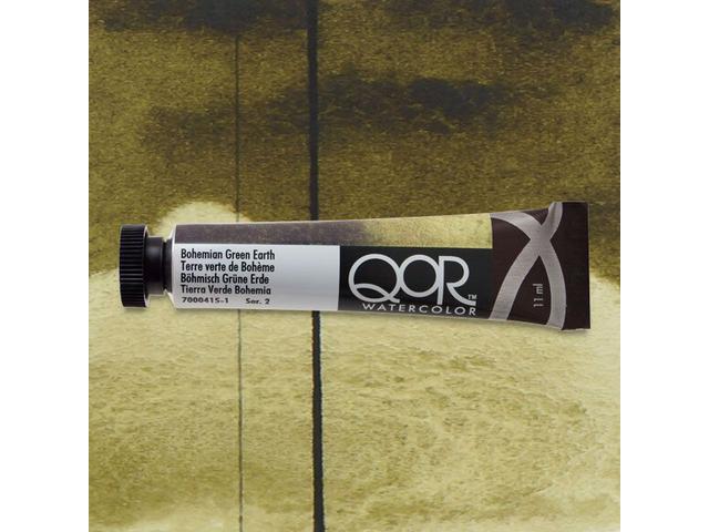 GOLDEN QOR WATERCOLOR 11ML SERIE 2 BOHEMIAN GREEN EARTH 415 1