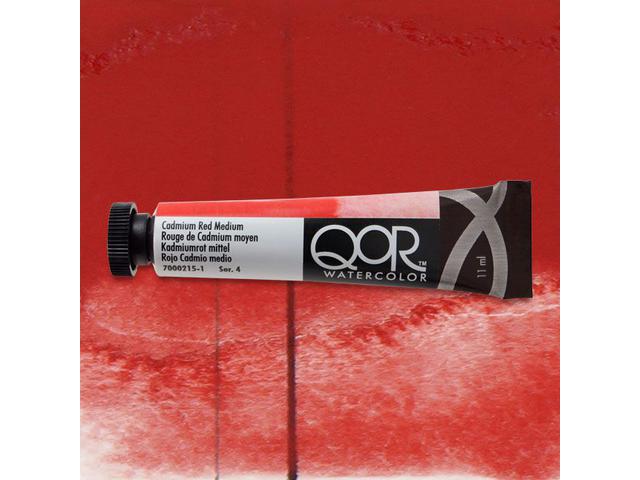 GOLDEN QOR WATERCOLOR 11ML SERIE 4 CADMIUM RED MEDIUM 215 1