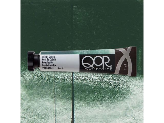 GOLDEN QOR WATERCOLOR 11ML SERIE 4 COBALT GREEN 390 1