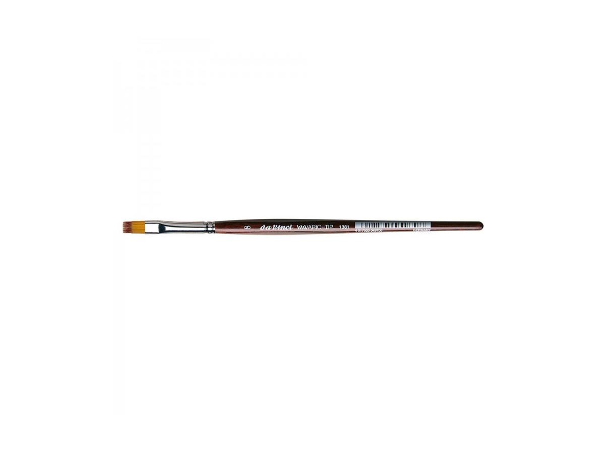 DA VINCI VARIO-TIP SYNTHETIK PINSEL FLACH GR.8 1