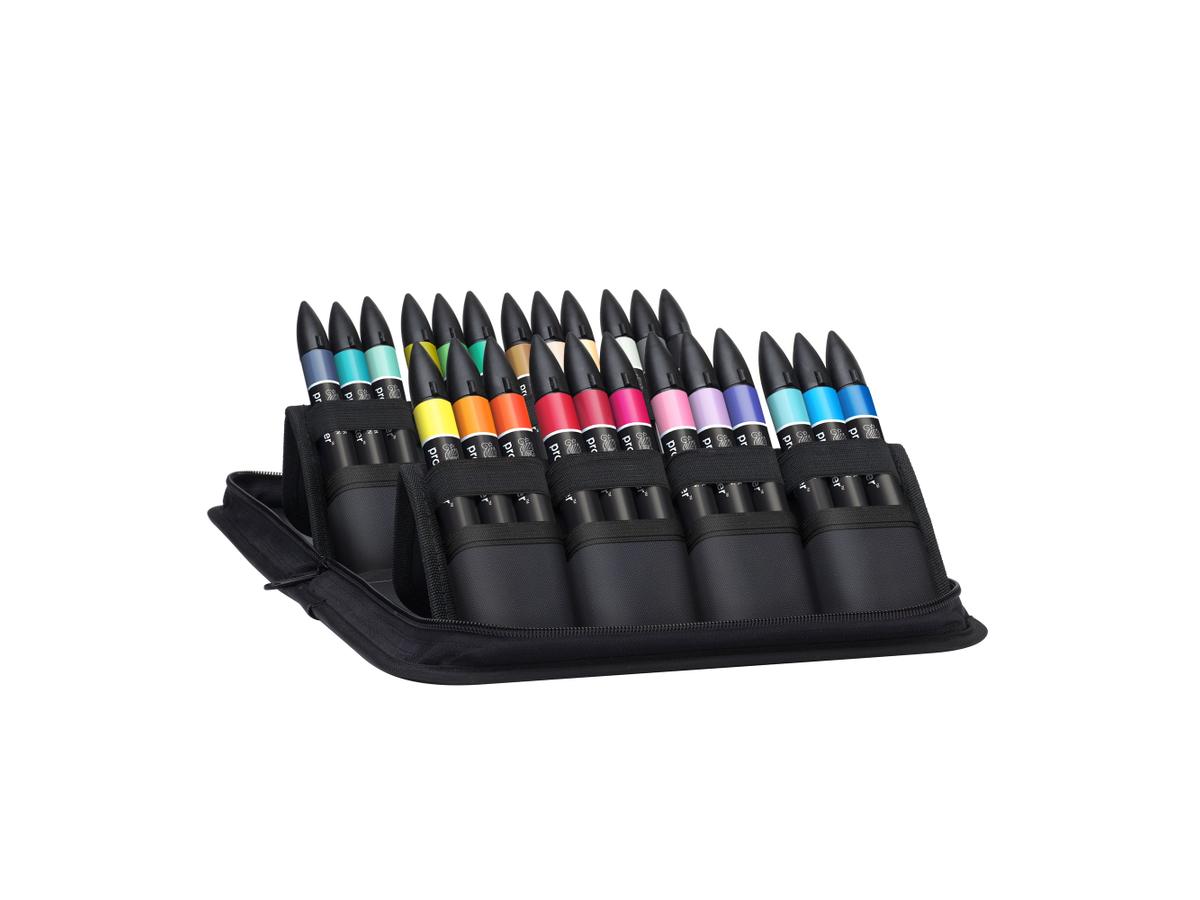 WINSOR & NEWTON PROMARKER SET ARTS & ILLUSTRATION 24X+ IM ETUI 1