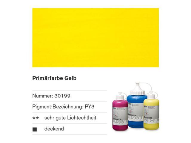 LASCAUX GOUACHE 30199 85ML PRIMARY GELB (GRUNDFARBE) 1
