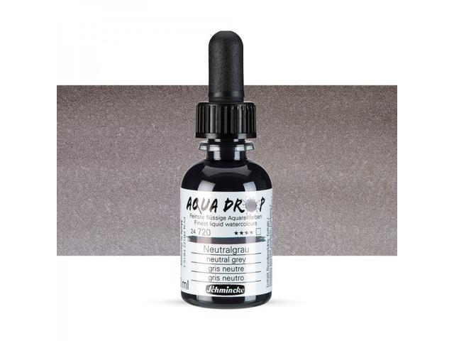 SCHMINCKE AQUA DROP 30ML 720 NEUTRALGRAU 1